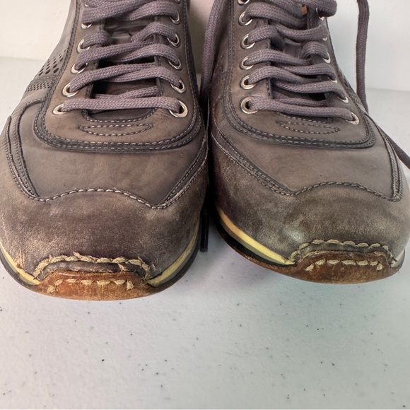 Magnanni Cristian 15745 Men's Grey Leather Sneakers Size 8.5 M - Picture 14 of 17